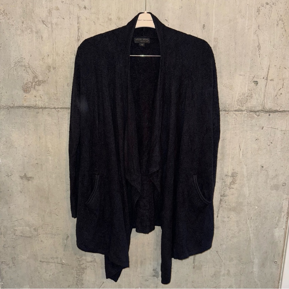 Barefoot Dreams Black Cozy Chic Cardigan